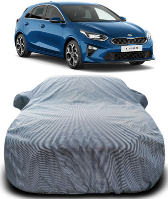 ProRox Car Cover For Kia ceed (With Mirror Pockets)(Black, White)