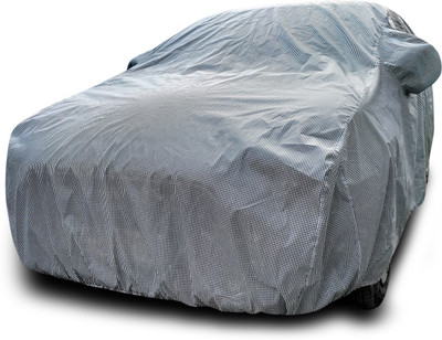 MoTRoX Car Cover For Toyota Fortuner Old (With Mirror Pockets)(Black, White)