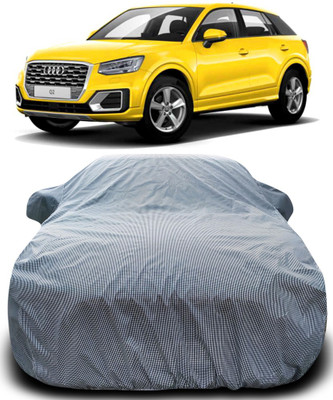 ProRox Car Cover For Audi Q2 (With Mirror Pockets)(Black, White)