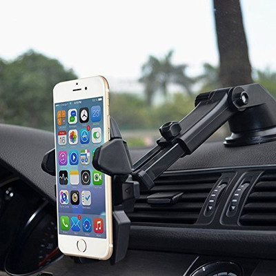 Wifton Car Mobile Holder for Dashboard, Windshield(Black)