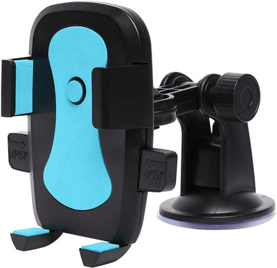 Wifton Car Mobile Holder for Dashboard, Windshield(Blue, Black)