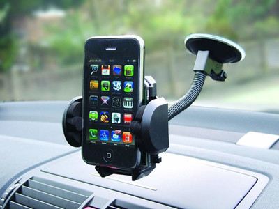 Wifton Car Mobile Holder for Dashboard, Windshield(Black)