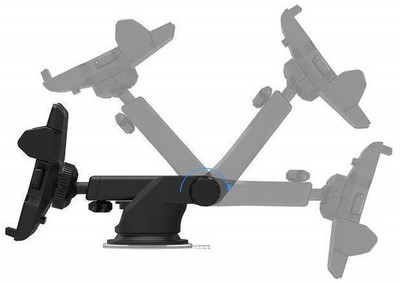 ASTOUND Car Mobile Holder for Dashboard, Windshield(Black)