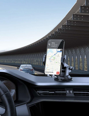 ASTOUND Car Mobile Holder for Dashboard, Windshield(Black)