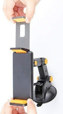 ASTOUND Car Mobile Holder for Dashboard, Windshield(Orange, Black)