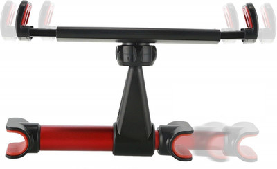 ASTOUND Car Mobile Holder for Headrest(Black, Red)