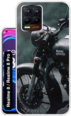 Case Club Back Cover for realme 8 pro(Black, Grip Case, Silicon, Pack of: 1)