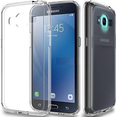 Druthers Bumper Case for Samsung Galaxy J2 - 2016, (Camera Protection, Inbuilt Bumper, Perfect Grip and Fit, Dust Plug)(Transparent, Shock Proof, Silicon, Pack of: 1)