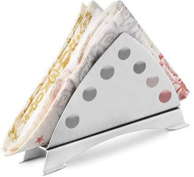 Easyroot 1 Compartments Stainless Steel Napkin Holder(Silver)