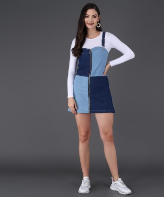 FUNDAY FASHION Women Blue Dungaree