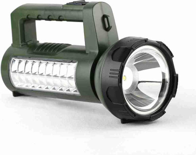 awza PORTABLE RECHARGEABLE LED ( LED:40W LED+18 SMD LEDs) DUAL FUNCTION SEARCH OR EMERGENCY LIGHT 8 hrs Torch Emergency Light(Multicolor)