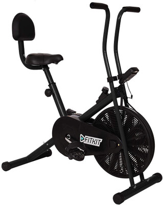 FITKIT by Cultsport FK500 Airbike with Back Seat Upright Stationary Exercise Bike(Black) deal from flipkart FITKIT by Cultsport FK500 Airbike with Back Seat Upright Stationary Exercise Bike(Black) deal from flipkart