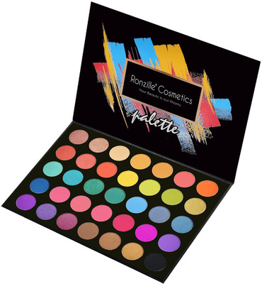 RONZILLE 35 colors professional eyeshadow Palette - 105 gm 105 g(Multicolor)