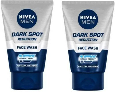 Nivea Men Men Dark Spot Reduction 100gm (Pack of 2) Face Wash(200 g)
