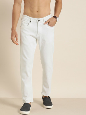 Moda Rapido Slim Men White Jeans