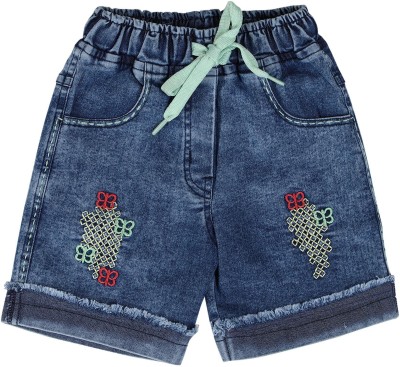 Cremlin Clothing Short For Boys Casual Solid Denim(Blue, Pack of 1)