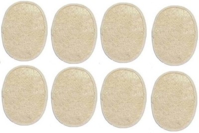 Tanvika Loofah(Pack of 8, Beige)