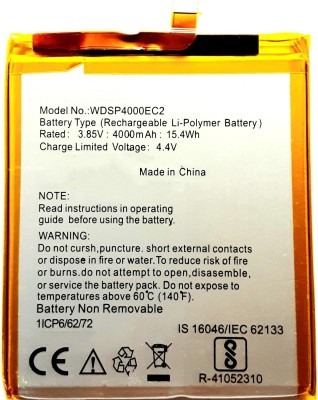 Full Mah Mobile Battery For  Panasonic Eluga Ray 500 WDSP4000EC2