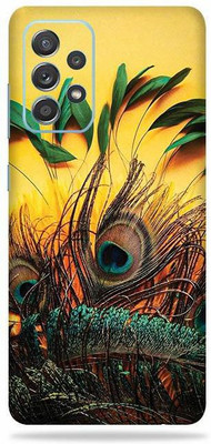 OggyBaba samsung galaxy a72, galaxy a 72 Mobile Skin(Vasudev Pankh With Gloss Finish)