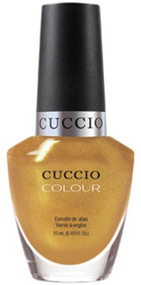 Cuccio Backstage Pass Intense metallic gold with shimmer