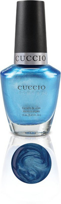 Cuccio MAKING WAVES Aqua blue shimmer