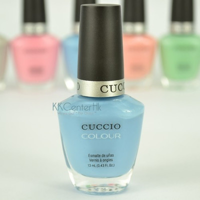 Cuccio Under a Blue Moon - Mint Creamy pastel blue