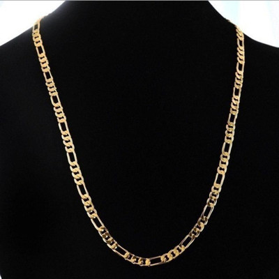 Jagsun gold plated brass chain for men and boys 24 inches Gold-plated Plated Brass Chain