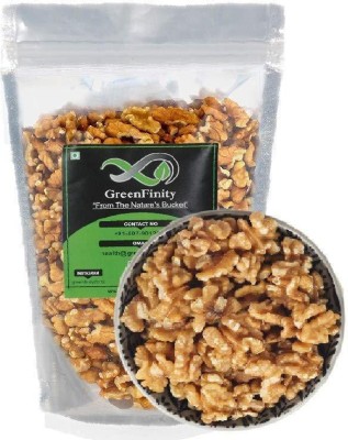 Greenfinity Walnut Kernels Akhrot Giri California Without Shell (Grade - 8 Piece) - 500g Walnuts(500 g)