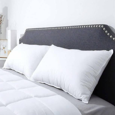 Navi collection Microfibre Abstract Sleeping Pillow Pack of 2(White)