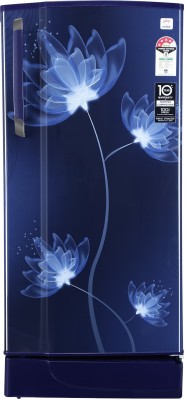 Godrej 200 L Direct Cool Single Door 4 Star Refrigerator(Glass Blue, RD EDGE 215D 43 TAI GL BL)