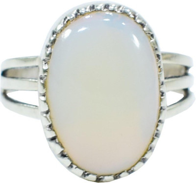 SPRIGEMS Silver, Stone Opal Ring
