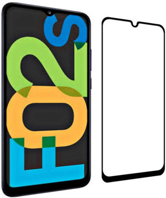 welldesign Edge To Edge Tempered Glass for SAMSUNG Galaxy F02S(Pack of 1)