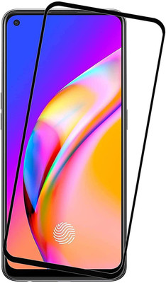 welldesign Edge To Edge Tempered Glass for Oppo F19(Pack of 1)