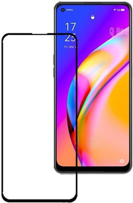 Q Box Edge To Edge Tempered Glass for oppo F19 pro(Pack of 1)