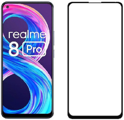 Flipkart SmartBuy Edge To Edge Tempered Glass for Realme 8 Pro(Pack of 1)