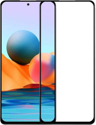 DMJHP Edge To Edge Tempered Glass for Mi Redmi Note 10(Pack of 1)