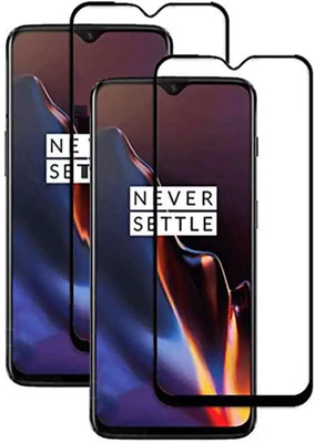 airpops Edge To Edge Tempered Glass for OnePlus 6T, OnePlus 7(Pack of 2)