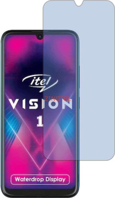 ZINGTEL Tempered Glass Guard for ITEL VISION 1 (Impossible AntiBlue Light)(Pack of 1)