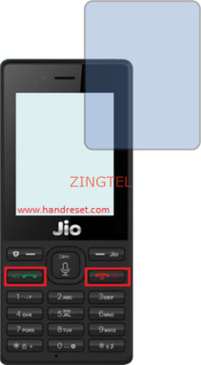 ZINGTEL Tempered Glass Guard for JIO LYF F41 (Impossible AntiBlue Light)(Pack of 1)