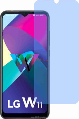 ZINGTEL Tempered Glass Guard for LG W11 (Impossible AntiBlue Light)(Pack of 1)
