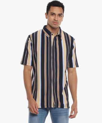 CAMPUS SUTRA Men Striped Casual Multicolor Shirt