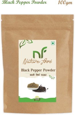 Nature food Good Quality Black Pepper Powder / Kali Mirchi - 100gm (Pack of 1)(0.1 kg)