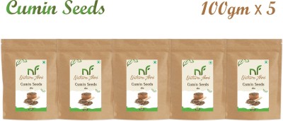 Nature food Good Quality Cumin Seed / Jeera - 500gm (100gmx5)(5 x 0.1 kg)