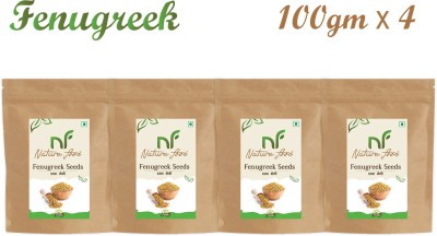 Nature food Good Quality Fenugreek / Dana Methi - 400gm (100gmx4)(4 x 0.1 kg)