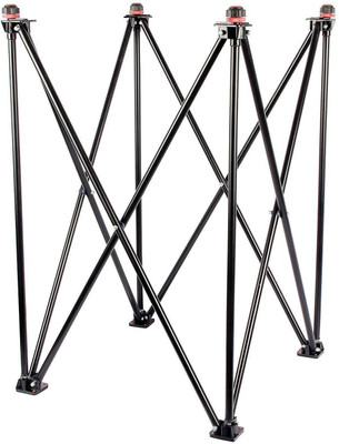 HACKERX Brand New Easy Adjustable and foldable black carrom stand Carrom Stand(Steel, Plastic, Black)