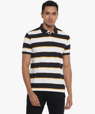 CAMPUS SUTRA Colorblock Men Polo Neck Multicolor T-Shirt