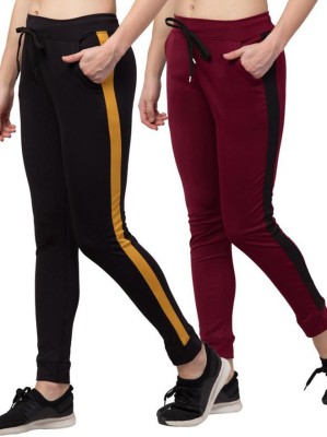 Bluecon Solid Women Multicolor Track Pants