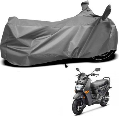 THE REAL ARV Waterproof Two Wheeler Cover for Honda(Cliq, Grey)