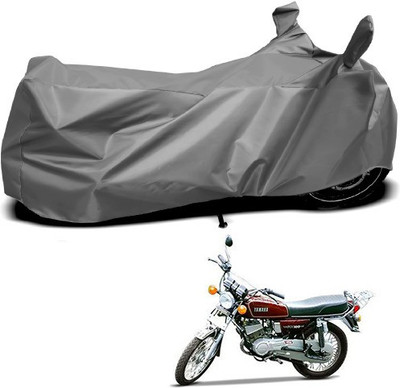 THE REAL ARV Waterproof Two Wheeler Cover for Yamaha(RX 100, Grey)