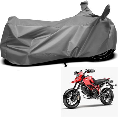 MMSSTAR Waterproof Two Wheeler Cover for Ducati(Hypermotard, Grey)